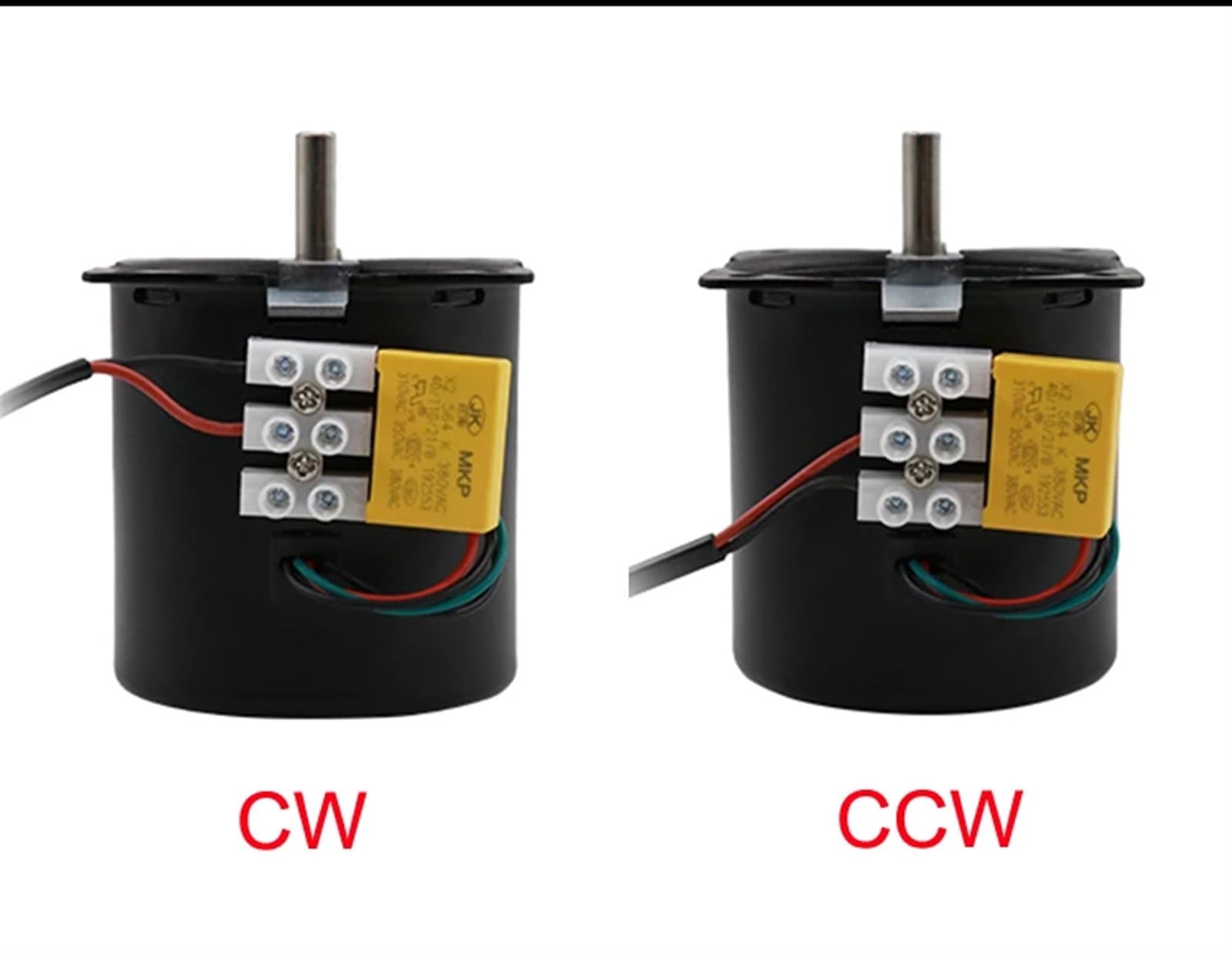 Motorreductor de 220 V CA, 40 W, 70 KTYZ, motor sincronismo magnético permanente con soporte, 1 unidad(60RPM)