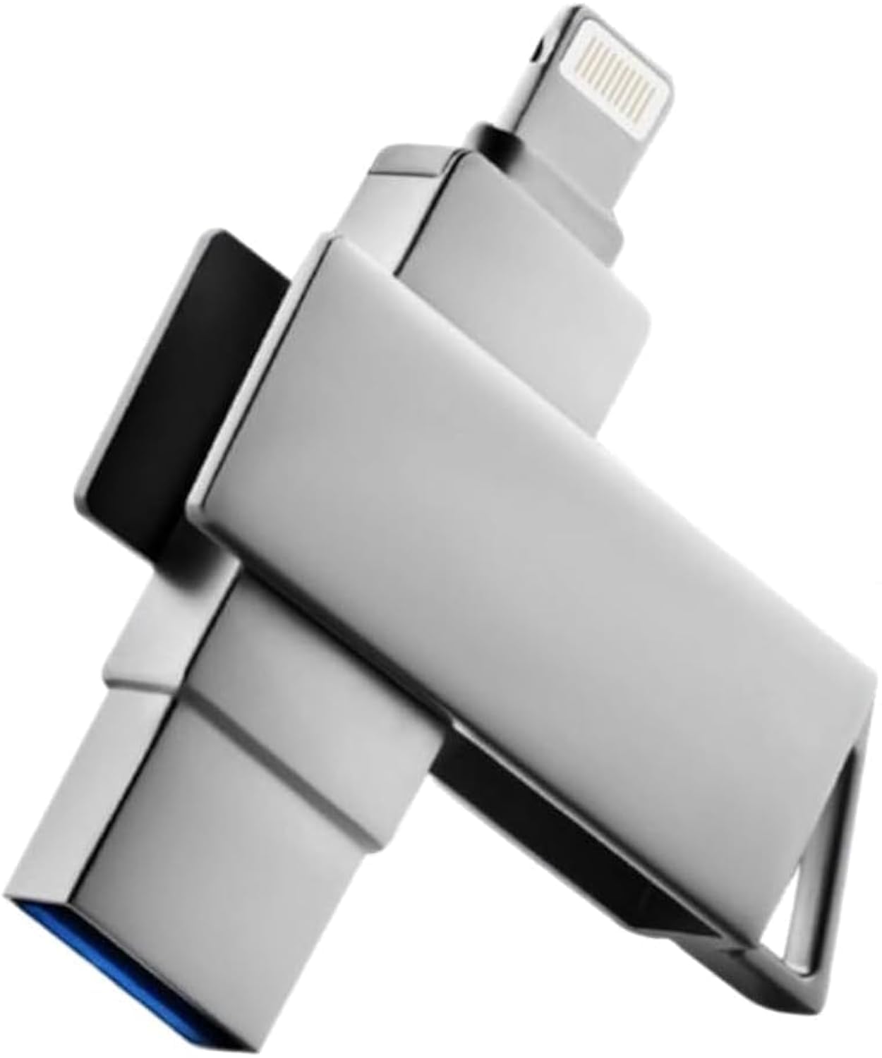 USB flsh and supports iphone - 2 TB - 2000 MB - iPhone USB Memory Stick Thumb Drives High Speed USB Stick - silver