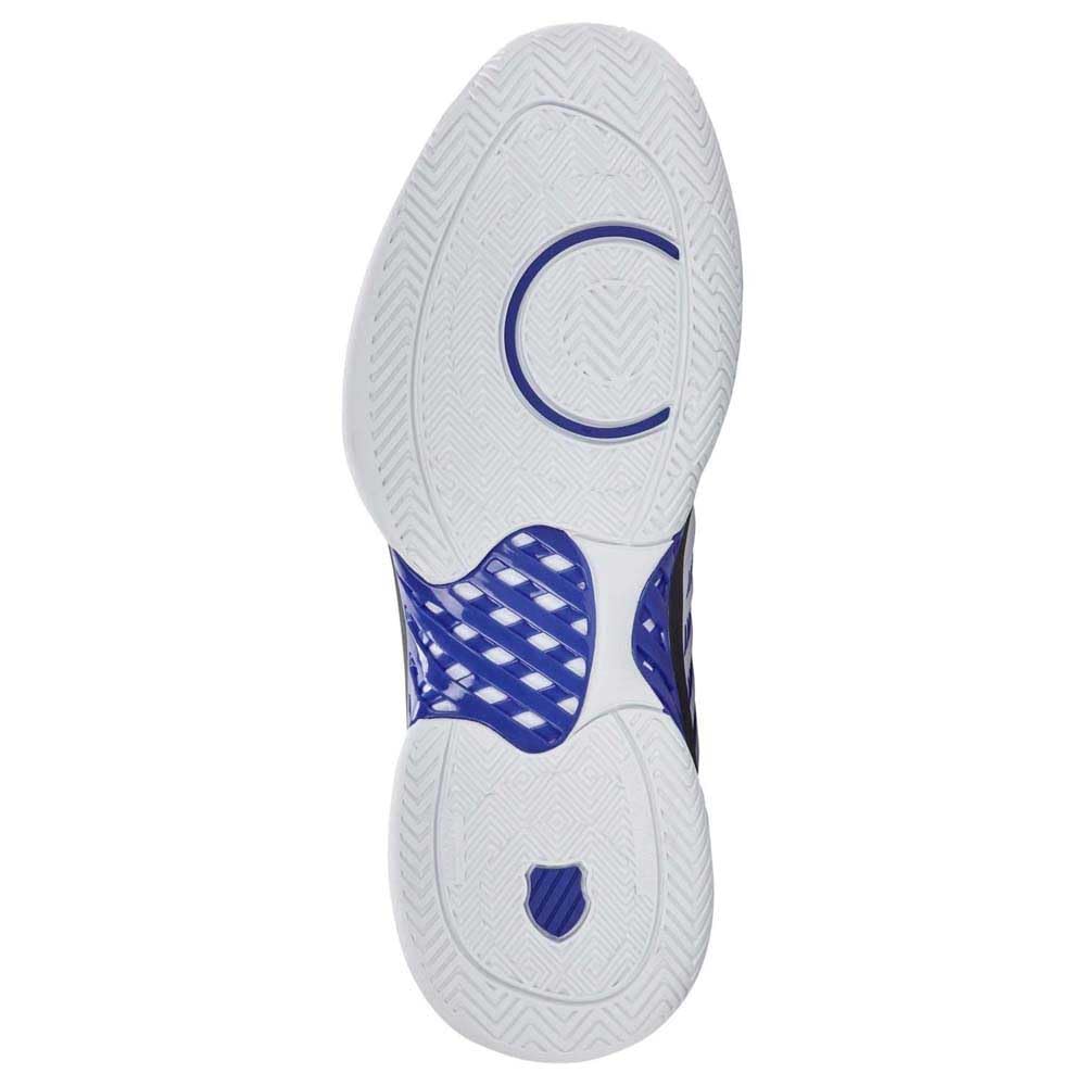 K-Swiss Express Light 3, Scarpe da Tennis Uomo, White Dazzling Blue Black, 44 EU