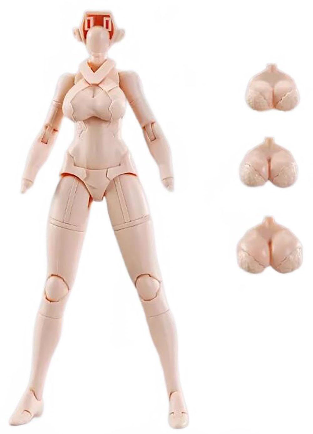 Amazon.co.jp: D house 1/12 機甲美少女 可動 プラモデル改造用 素体