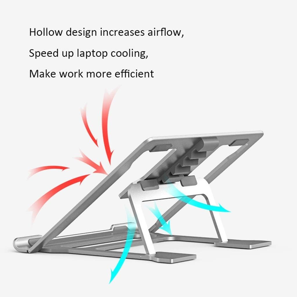 raffreddatore pc portatile ventole pc portatile Raffreddamento per laptop da gioco Radiatore da tavolo di sollevamento in lega di alluminio per ufficio pieghevole