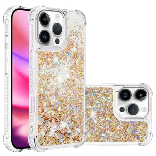 Coque iPhone 16 Pro Max transparente liquide paillettes protection TPU 6,9"
