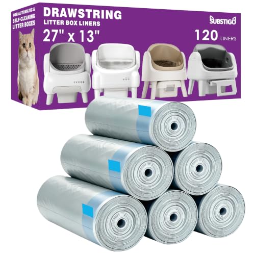 120 Count Bag for Neakasa M1 for Petpivot Autoscooper 11 12 Litter Box Bags