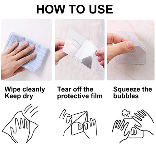 D.F.L Deluxe Large Shower Mirror Fogless Shaving Mirror (12 inX8 in) Anit-Fog Shave Mirror Fog-Free Wall Hanging Mirror Bathroom Mirrors whit 1 Hook