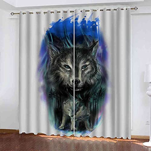 Rideau salon occultant loup thermique isolant phonique à oeillets - 2
