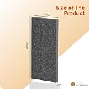 Timber Acoustics® | Soundproofing Art Panels For Wall | Rockwool® | Pine-wood | Room Acoustics & Wall Decoration Panel | 2' x 4' NRC > 0.90 (Single 2" thickness,Texture 2) gallery image