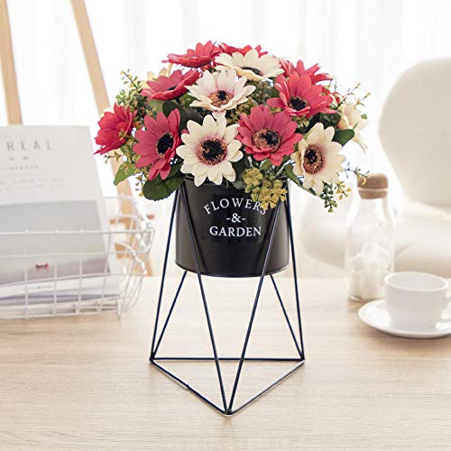 Lhqin Kunstbloemen Kunstbloemen Diy Nep Bloemen En Vazen Kunststof Boeketten Voor Thuis Tuin Feest Bruiloft Kantoordecoratie -239