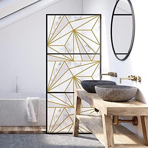 Pellicola Adesiva Per Vetri 60x100cm - Trasparente, Antigraffio, Per Privacy E Decorazione - Foto 11