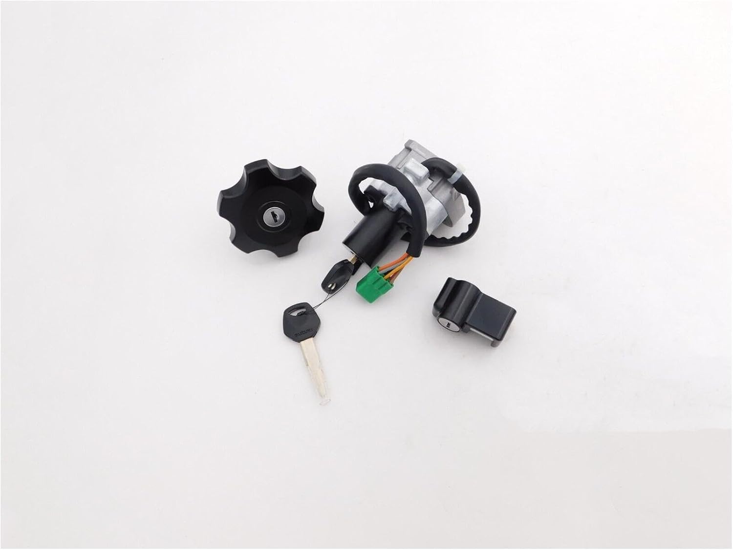 Genuine OEM For Suzuki IGNITION LOCK SET 2 KEYS DR650SE DR650 1996-2020 37000-04812 3700004812
