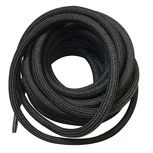 Image of 3 Pairs Heavy Duty Round Boot Laces Shoelaces for Hiking Walking Construction Safety Work Boots Shoes