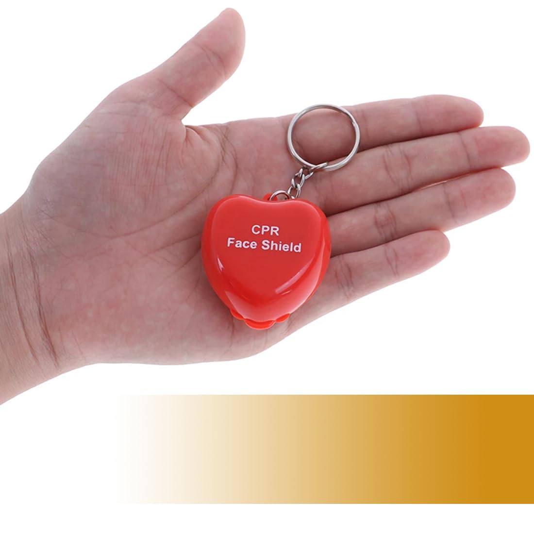 2 PCS Maschera Facciale per RCP Maschere Tascabili per Rianimazione Cardiopolmonare con Valvola Unidirezionale Visiera Portatile per Barriere Respiratorie per RCP Kit di Emergenza Portachiavi