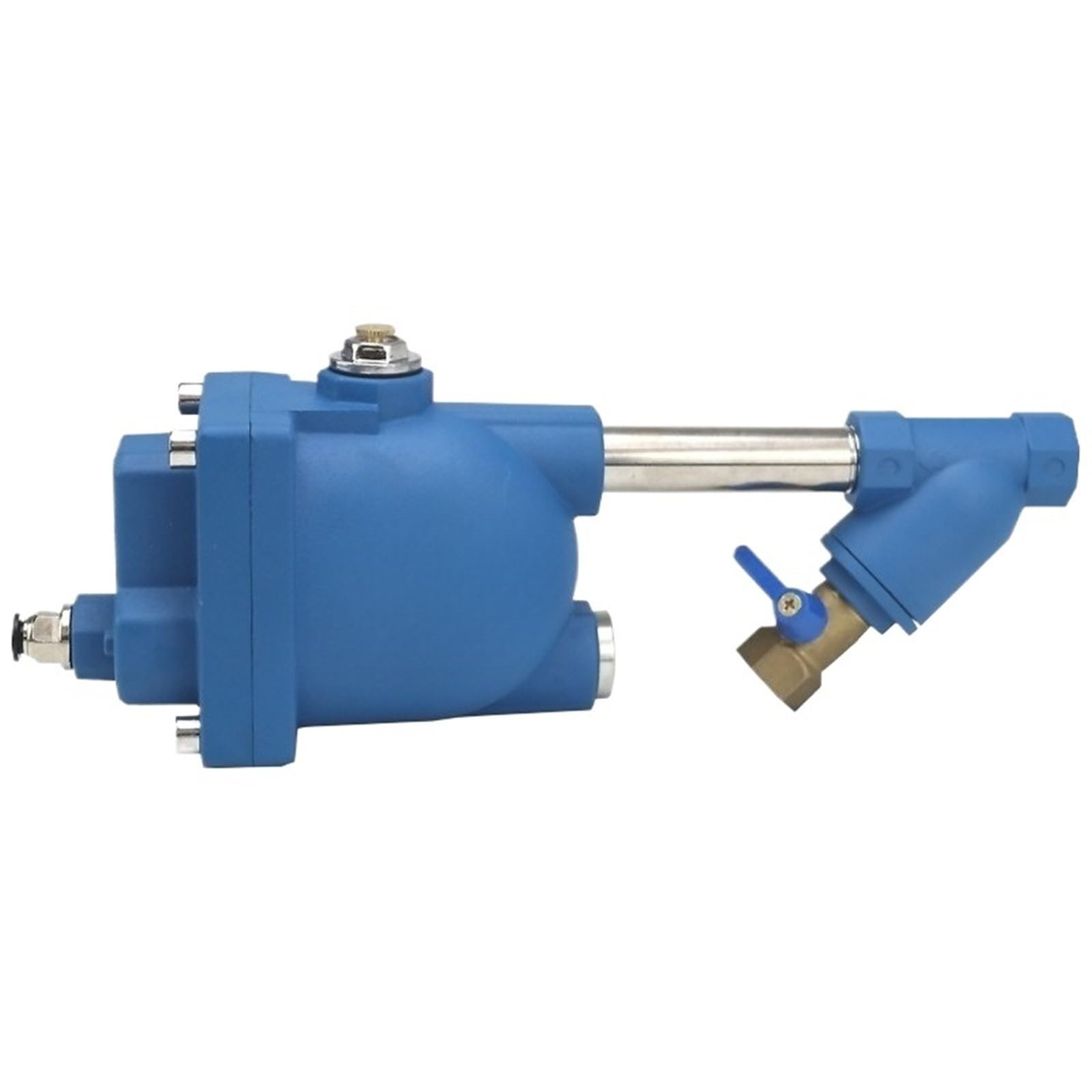 Nmzdeoxw One Color Fully Automatic Drain Wbk-20 Spiral Rod Air Compressor Storage Tank Anti Blocking Large Flow Valve(1 2Inch)