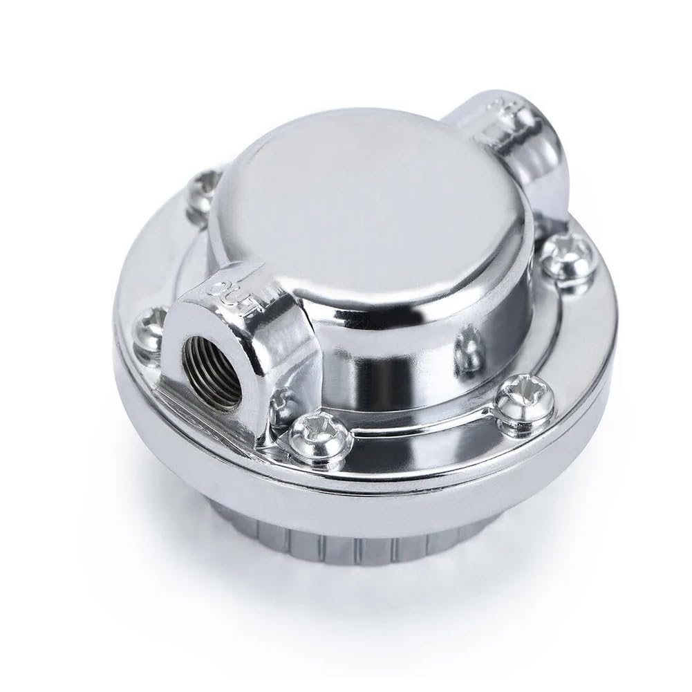 Régulateur de pression de carburant universel réglable 1-6 PSI pour moteurs à carburateur