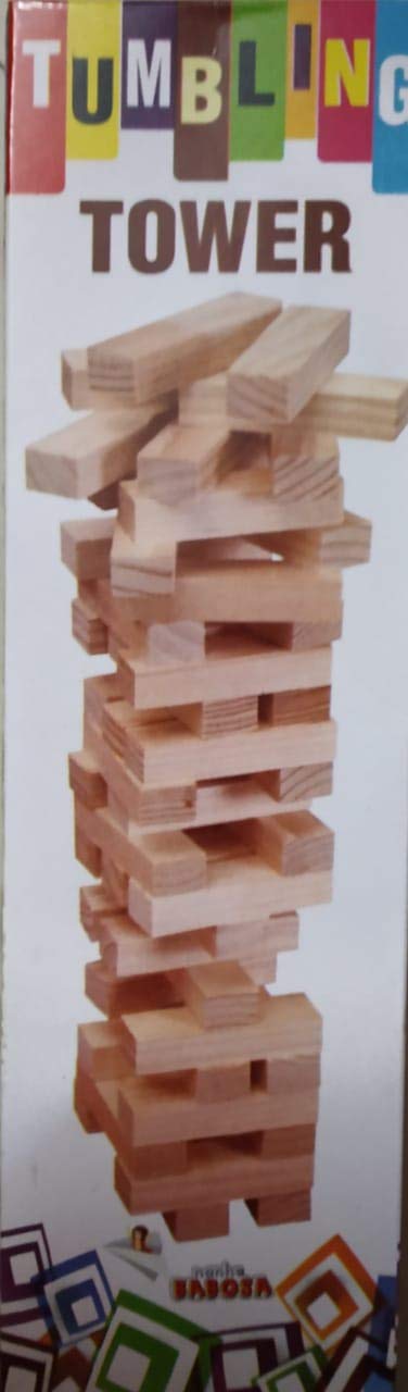 Tumbling Tower, Zhenga 48 pcs. Wooden Blocks.