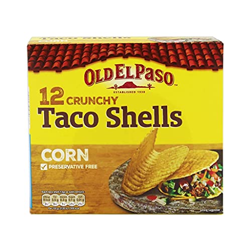 Old El Paso 12 Crunchy Taco Shells 156g