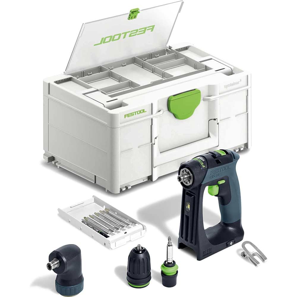 Festool Cordless Drill CXS 18-Basic-Set 577334