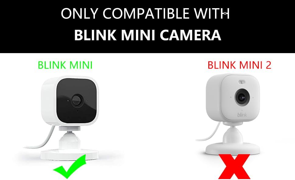 Miniatura 2 de Teccle Paquete de 2 soportes de ventana para Blink Mini, uso de ventana Blink Mini, sin reflejos en interiores