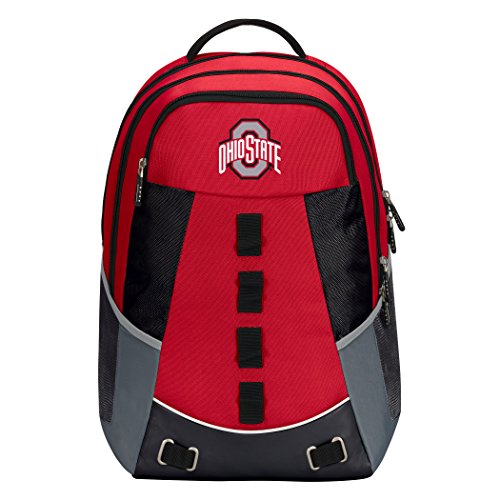 Officially Licensed NCAA Ohio State Buckeyes "Personnel" Backpack, Red, 19"