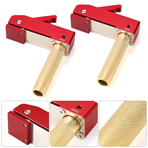 2 Pack Woodworking Fast Hold Down Bench Dog Clamp, Adjustable Woodworking Desktop Quick Acting Hold Down Clamp Fixed Clip For 19/20Mm Dog Hole (19Mm) #TOP2