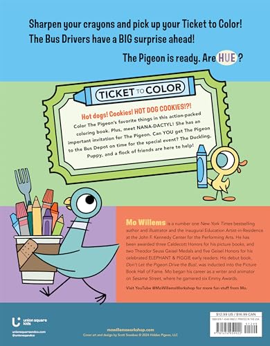 Don't Let The Pigeon Color This Book!: A Superfun Mo Willems and You Coloring Book! - Image 2
