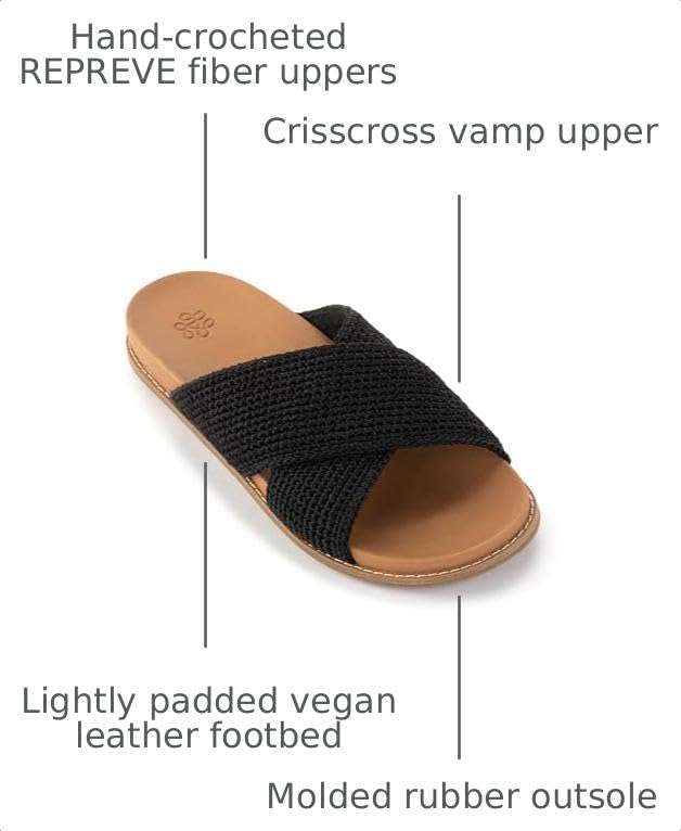 Image of The Sak Penelope Slide Sandals - Women's Flat Slides, Soft Cushion Sole