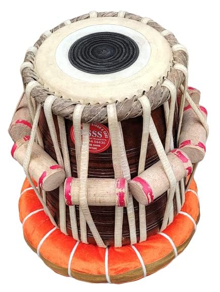 Image of Baba Surjan Singh & Sons - BSSS Steel tabla jodi set with all accessories