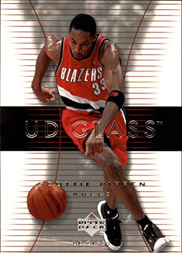 Amazon.com: 2003-04 UD Glass #5 Scottie Pippen NBA Basketball