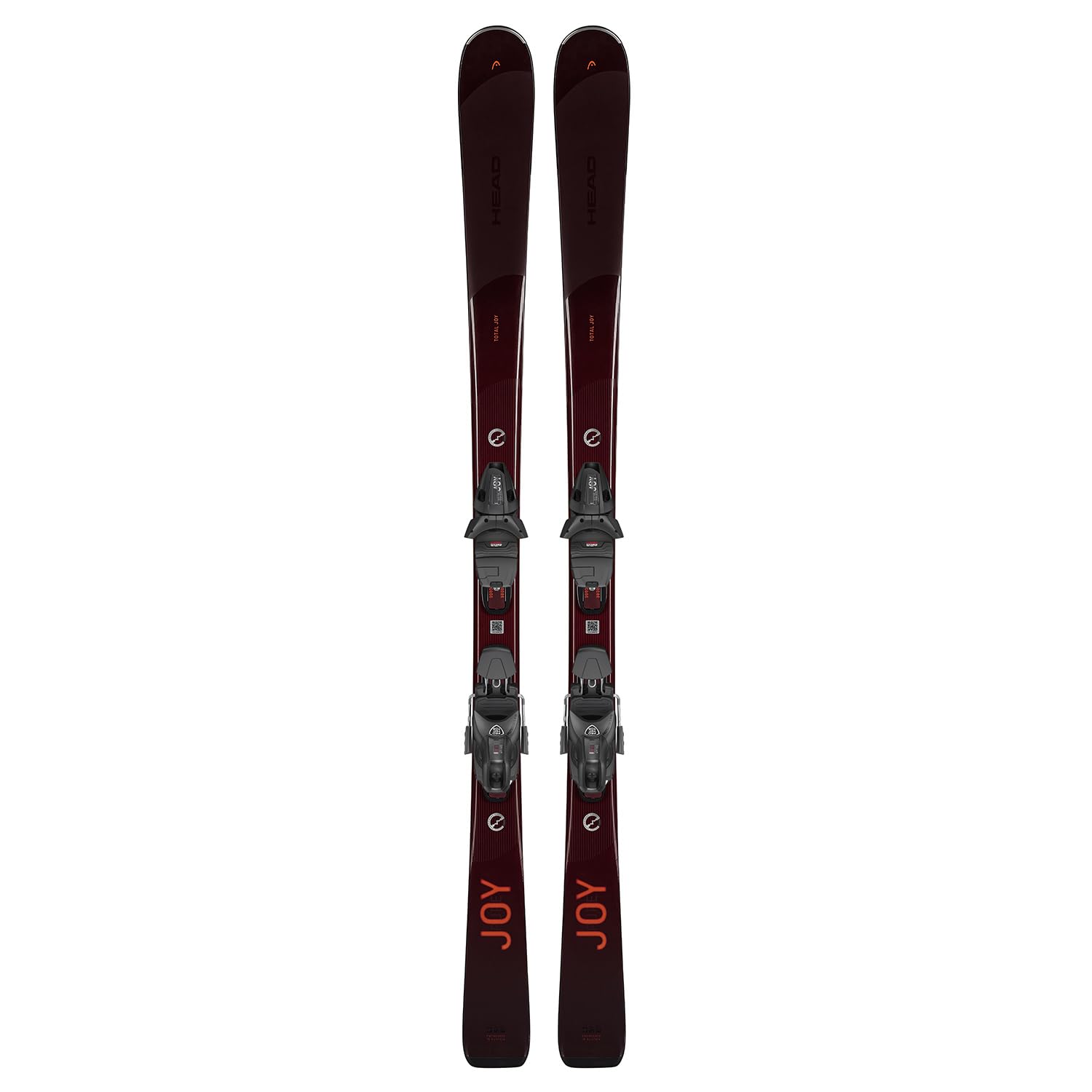 Head - Pack Ski E-Total Joy SW + Fixations Joy 11 Gw Rouge Femme - Femme - Taille 148 - Rouge