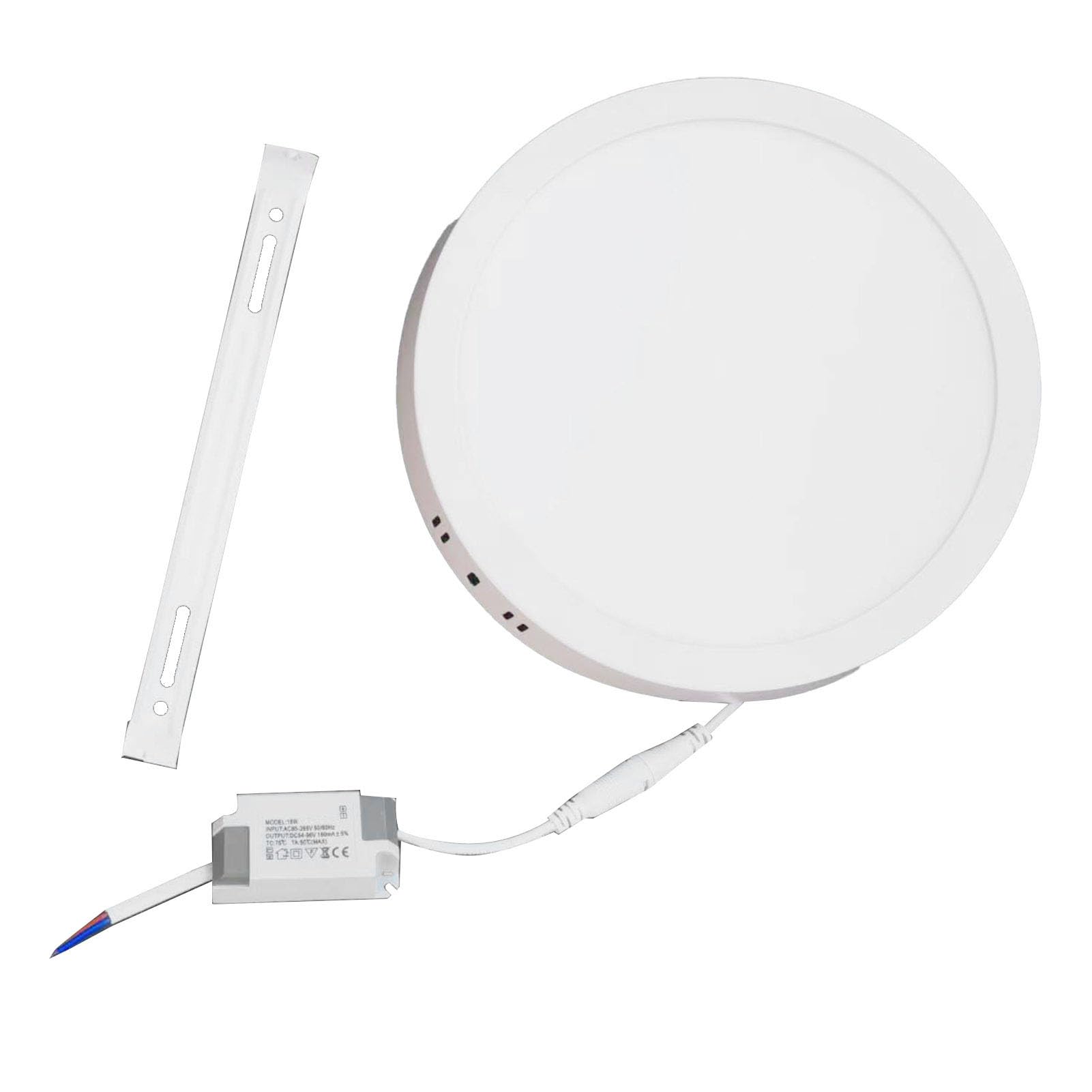 HEEPDD Flush Mount Ceiling Light, Energy Efficient Slim LED Fixture with Easy Installation, Round Flat Panel Ceiling Light for Bedroom Kitchen Hallway Indoor Lighting