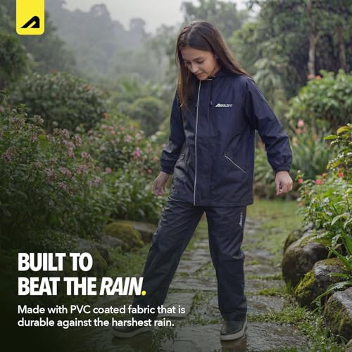 Image of Boldfit||Comfortable for School, Travel- Raincoat for Kids-Waterproof and Windproof Rainwear