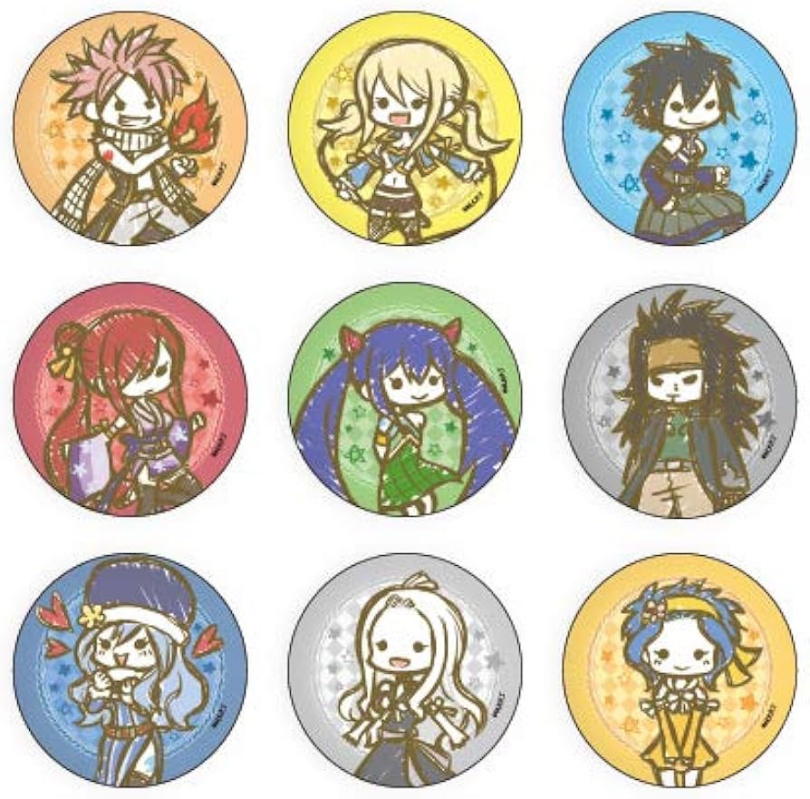 FAIRYTAIL グラフアート バッジ