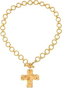 【YOURNUS】cross necklace Amazon.com: FUNRUN JEWELRY 14K Gold 925 Sterling Silver