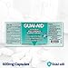 GUAI-AID 200 600mg Ultra-Pure Guaifenesin CR Capsules for All-Day Everyday Mucus Relief. Controls phlegm, Cough, Chest Congestion, colds & flu.
