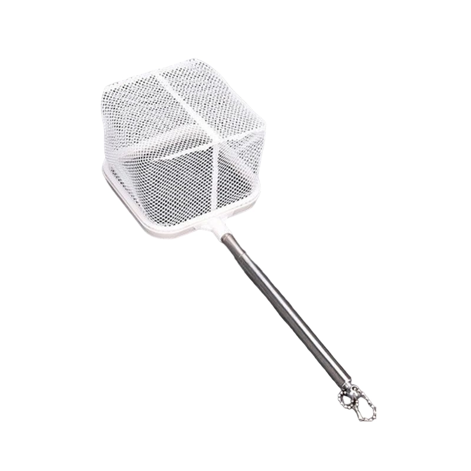 NEWFT Fish Landing Net with Suction Cup and Sturdy Telescoping Rod Handle Versatile Telescoping Extendable Fish Net