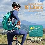 N NEVO RHINO Hydration Backpack, 18L Multipurpose Hiking Backpack with 3L Water Bladder, Water Backpack Insulated Hydration Pack Ideal for Hiking and Cycling - Image 2