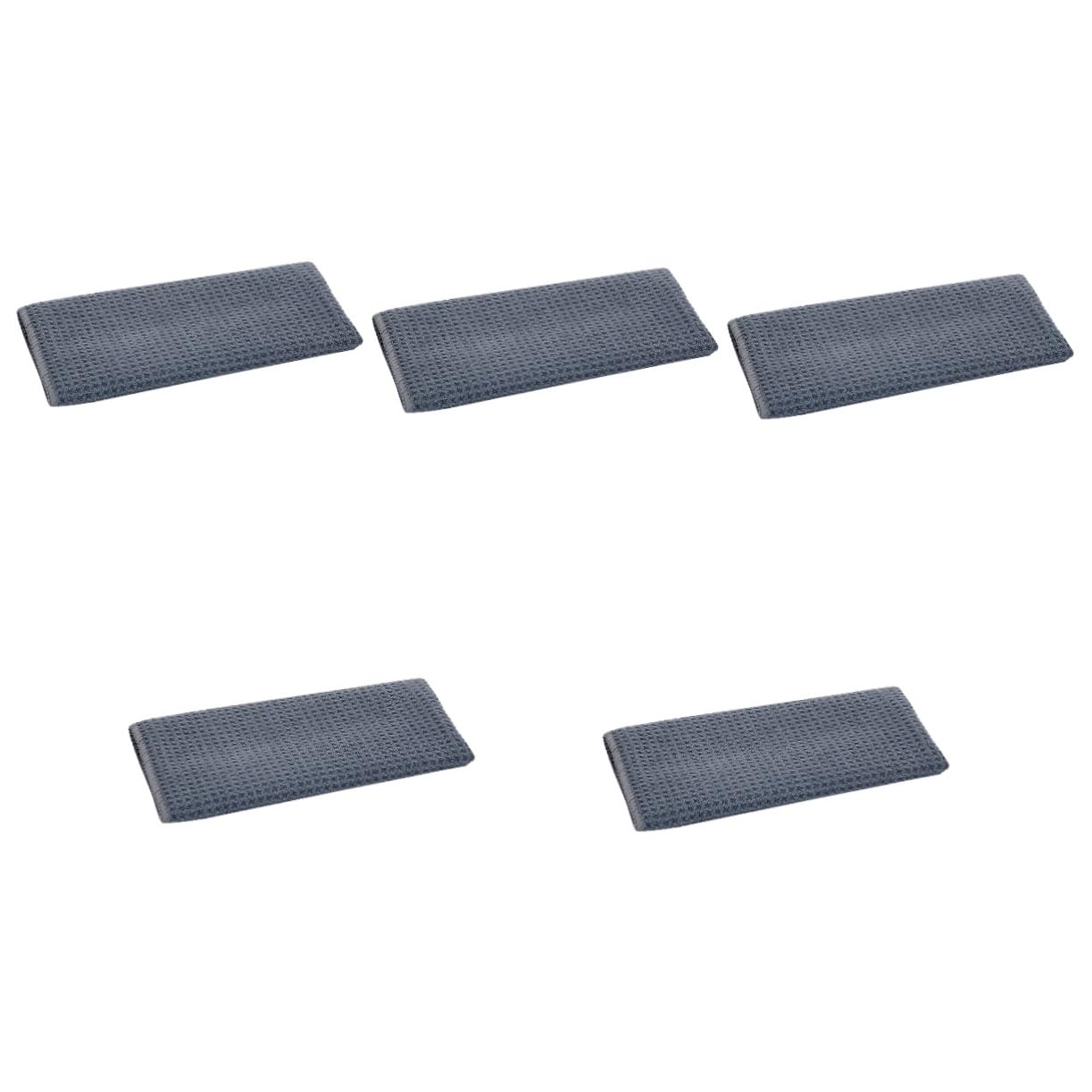 GLEAVI 5piezas Toalla De Microfibra Absorbente para Coche Paño De Limpieza Reutilizable y Secado Rápido para Limpieza Interior y Exterior De Vehículos
