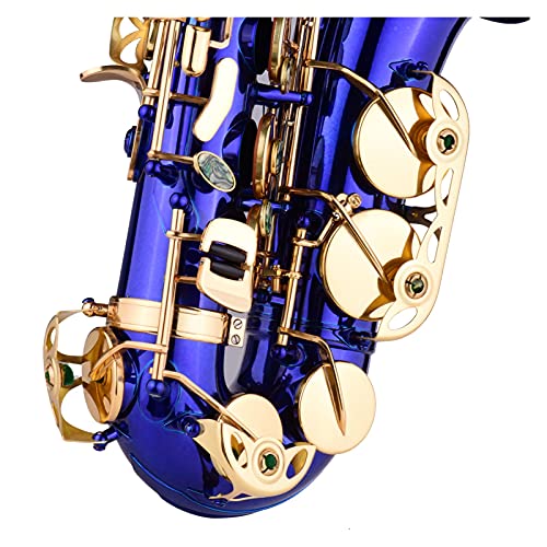 Ytytyt Messing Gegraveerde Eb E Flat Alto Saxofoon Sax Abalone Shell Knoppen Windinstrument Met Case Handschoenen Doek… - Image 7