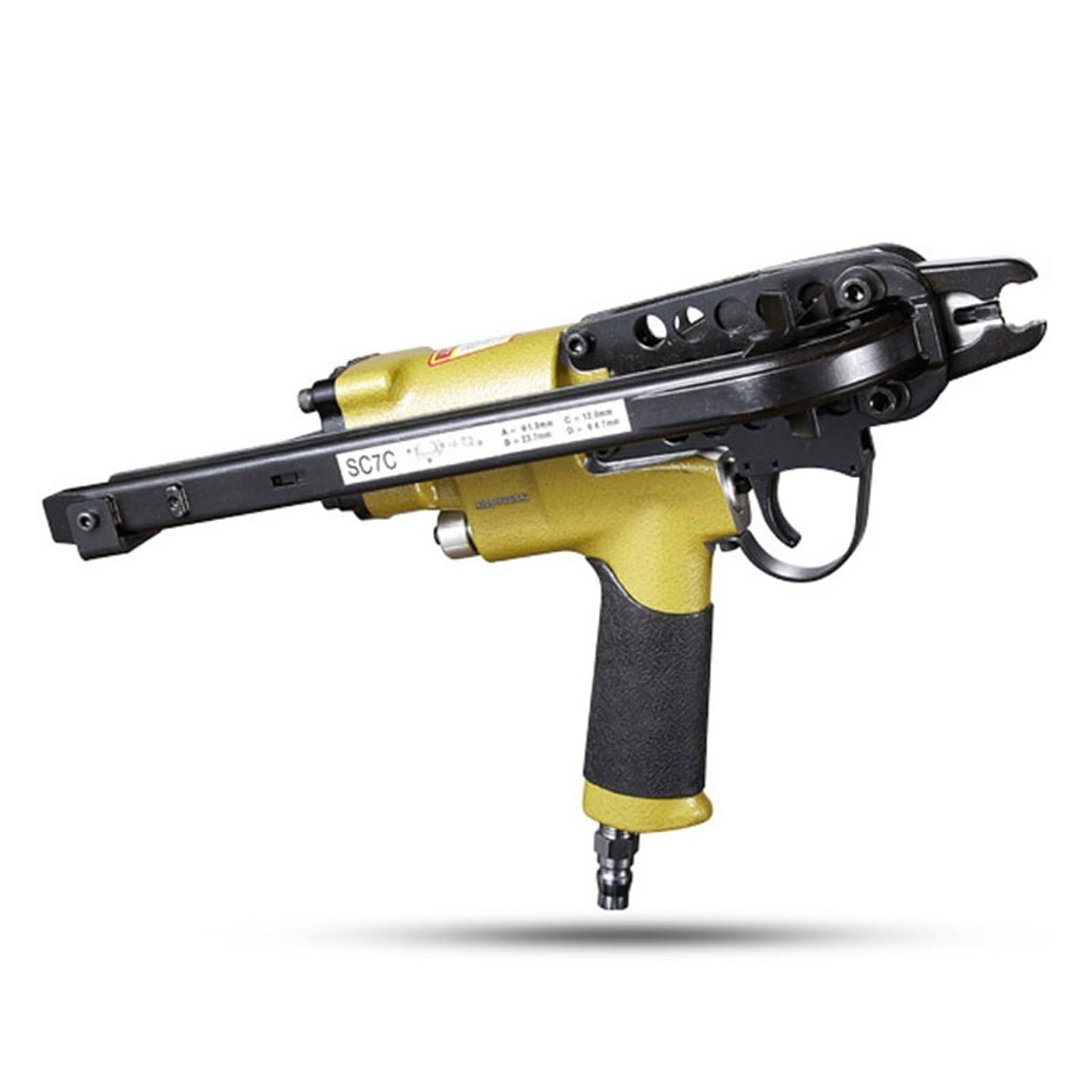 Pistolet pneumatyczny do gwoździ typu C SC7C SC7E SC760C klatek dla kurczaków i ryb, chwytak ręczny skalniaków, pistolet Do użytku DIY(SC760)