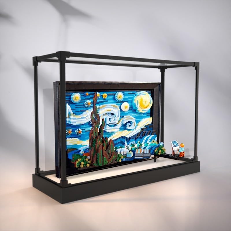 Amazon.co.jp: レゴ 21333 用ディスプレイケース ゴッホ星月夜