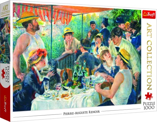 Trefl-Das Frühstück Der Ruderer, 1000 Piezas, Colección de Arte, Adultos y niños a Partir de 12...