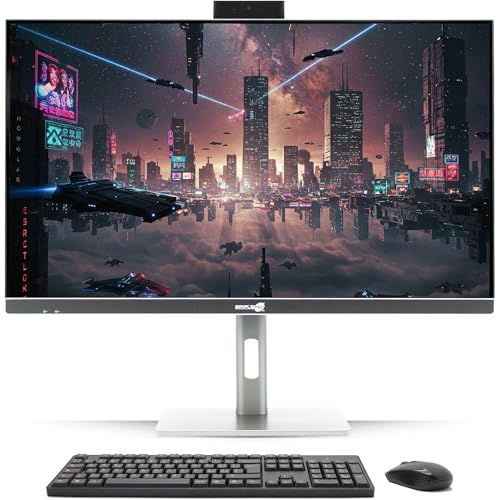 ⚙️ Prestazioni Potenti e Fluide: Equipaggiato con un processore Intel Core i5 8500T, 16GB di RAM DDR4 SODIMM e un SSD da 480GB, questo all-in-one offre prestazioni elevate per una varietà di compiti. Con una frequenza di base di 3.70 GHz e supporto per 4K, assicura una risposta rapida e una grafica nitida per il multitasking e l'intrattenimento.