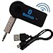 Produktbild T::A Auto Bluetooth Wireless AUX Empfänger Adapter Dongle Musik Audio Stereo KFZ LKW Anlagen kabellos Musik streamen mit Smartphone Handy Tablet PC