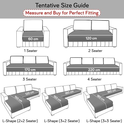 Image of HOKIPO 'Nature Muse' Premium HD Printed Holland Velvet Sofa Cover Mat for 1 /2 /3 Seater & L-Shape Sofa. Make Your Own Sofa Cover Set, Mat 70(D) x 90(L) cm, Caramel Ambrosia (IN-914-D8)