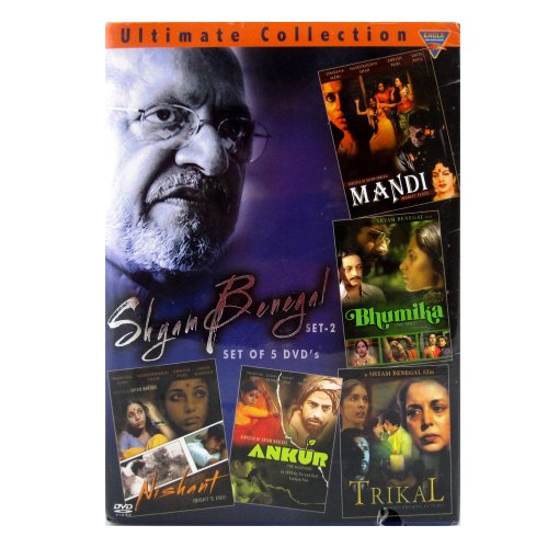 Shyam Benegal Set of 5 DVD,Nishant,Ankur,Trikal,Mandi,Bhumika