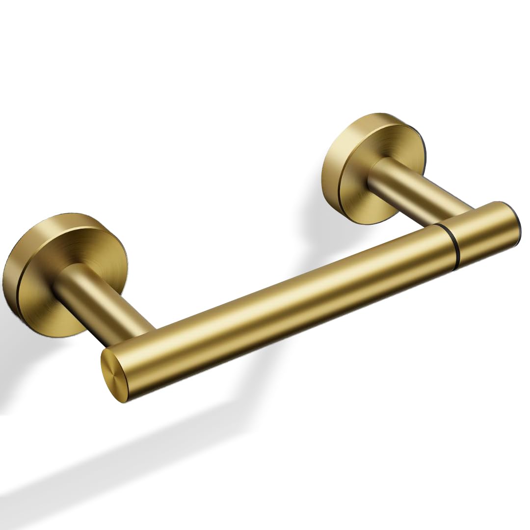 Day Moon™ Gold Toilet Roll Holder - Gold Toilet Paper Holder Wall Mount