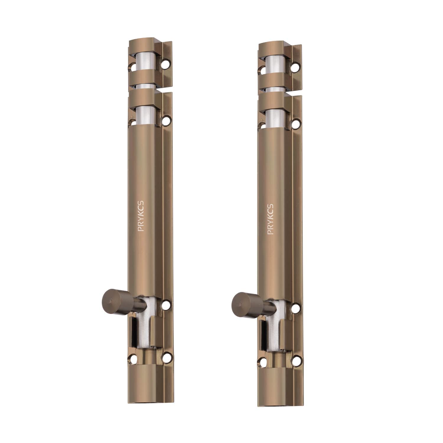 PRYKCS Premium Champagne Finish High-Strength Steel Tower Bolt Ultimate Solution for Secure Locking 8 Inch, (Set of - 4) (B0BTD6LX3N) Amazon Price History, Amazon Price Tracker