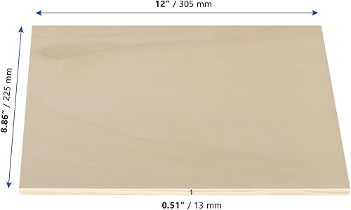 Miniatura 2 de MANCHAP Paquete de 12 paneles de lienzo de madera de 9 x 12 pulgadas, tableros de pintura con acunados sin terminar, lienzo de artista para pintura,