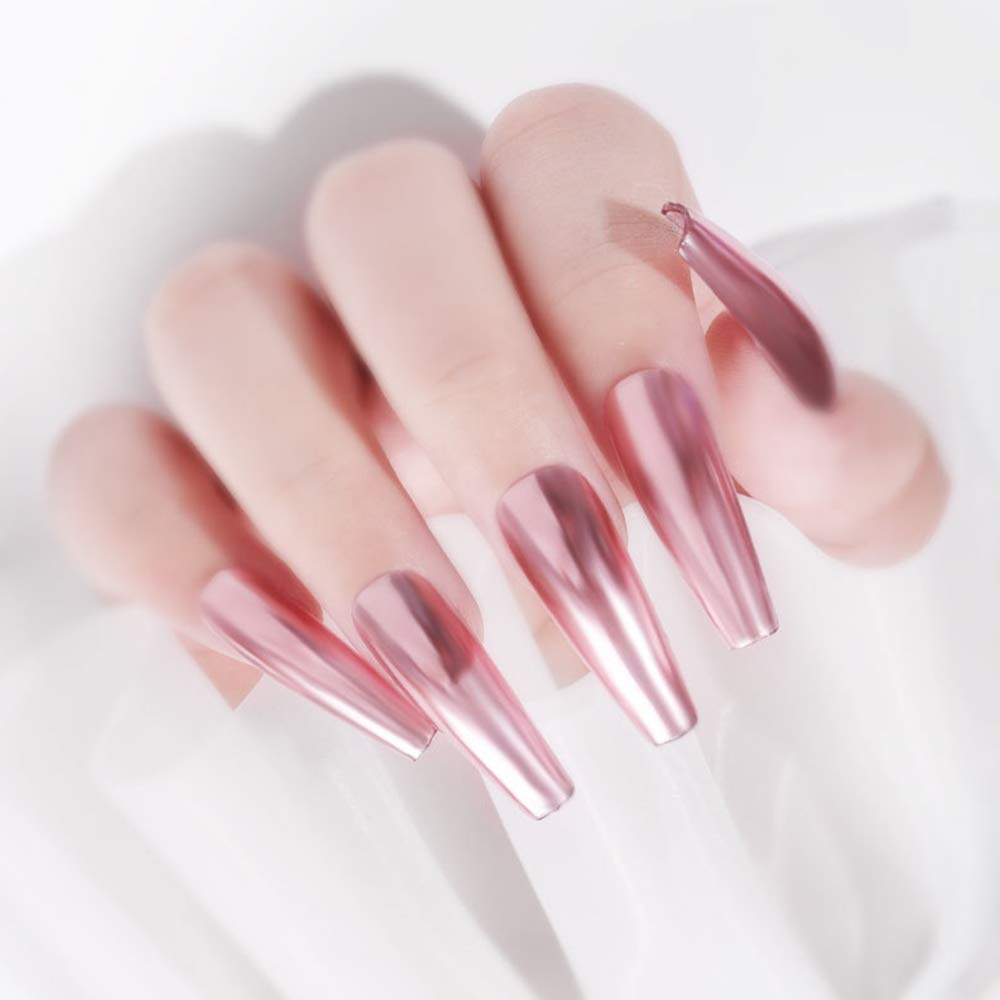 Stylo poudre à ongles effet chrome manucure pigment équipement miroir paillettes décoration pour la maison et salon d'art ongles brillants