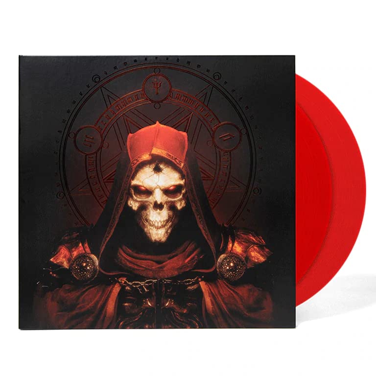 Diablo II Vinyl Diablo II Resurrected Vinyl Soundtrack - 2LP Rood, Officiële Originele Soundtrack Diablo II Soundtrack Vinyl