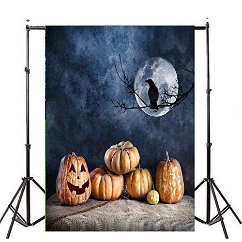 Preisvergleich Produktbild Gaddrt 3D Fotografie-Hintergrund Hintergründe für Fotostudios Halloween Hintergründe Laterne Hintergrund Fotografie Studio Dekoration
